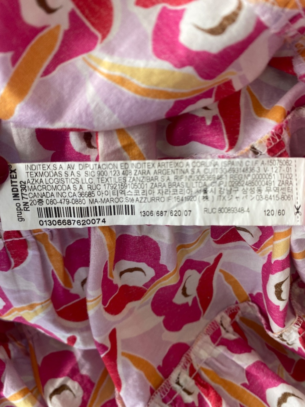 NWT Zara 7 Girl’s Floral Tiered Dress - Picture 11 of 12